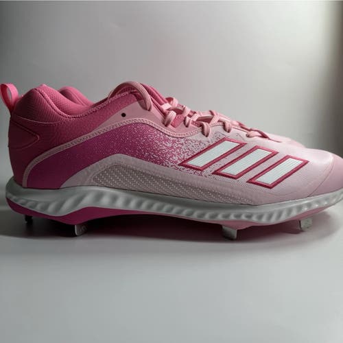 adidas Mens 17 ICON 6 BOUNCE Unreleased Mother’s Day Pink BASEBALL CLEATS GZ0443