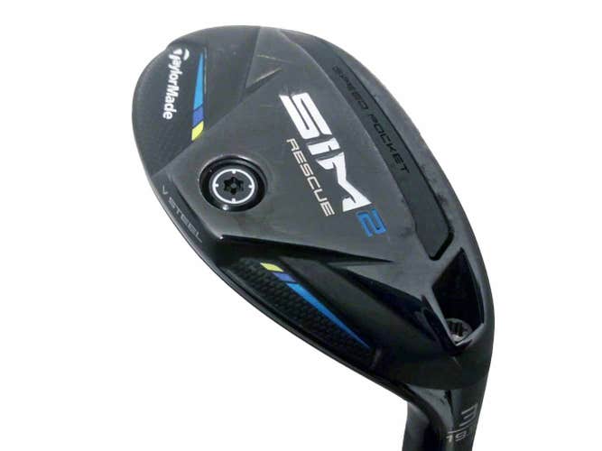 Taylor Made SIM2 3 Rescue 19.5* (Tensei AV Raw Blue 80 Stiff) Golf