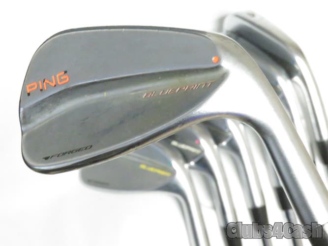 PING Blueprint Irons Blue Dot True Temper Dynamic Gold Tour Issue X100 4-P