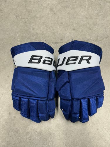15” Bauer Vapor Hyperlite Tampa Bay Lightning Victor Hedman Gloves Pro Stock (New) NHL