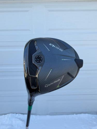 Taylormade Qi35 Driver 10.5 Hzrdus Smoke RDX Black Extra Stiff Lefty 45 MINT