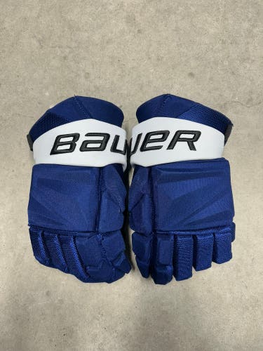 15” Bauer Vapor Hyperlite Tampa Bay Lightning Gloves Pro Stock (New) NHL