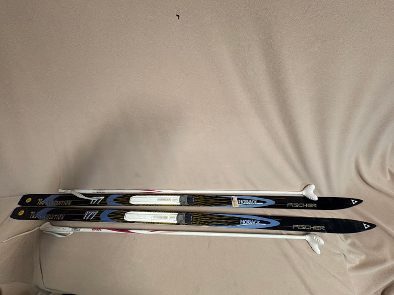 Telemark 177 cm Fischer The Revolution Skis With Bindings (Used)
