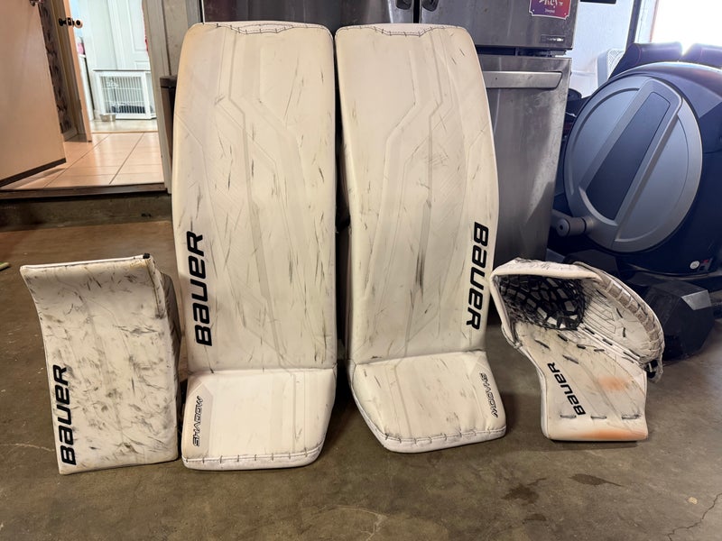 35" Bauer Supreme Shadow Regular Goalie Full Set size Large