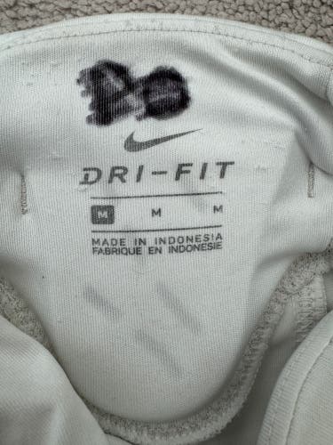 White Unisex Medium Nike Game Pants (Used)