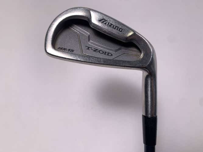 Mizuno MX 15 Single 6 Iron Exsar Blue Regular Graphite Mens RH Midsize Grip