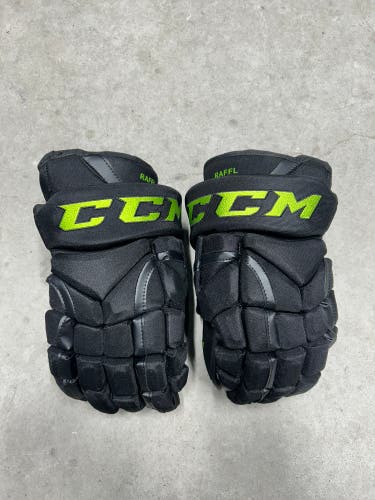 14” CCM HGCLXP Pro NHL Dallas Stars Hockey Gloves Pro Stock (New)