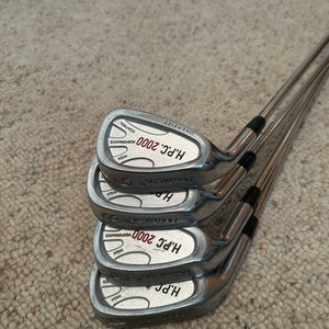Men's ProTacTic Left Hand Iron Set Stiff Flex 4 Pieces Steel Shaft (Used)