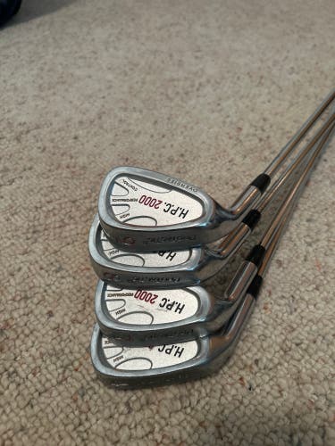 Men's ProTacTic Left Hand Iron Set Stiff Flex 4 Pieces Steel Shaft (Used)