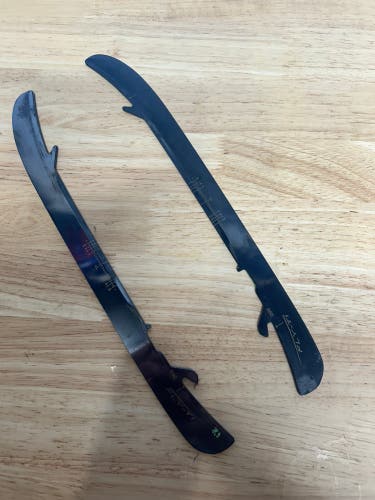 NHL Pro Stock Game Used Bauer FLY-TI 296mm Dallas Stars Skate Blades / Runners