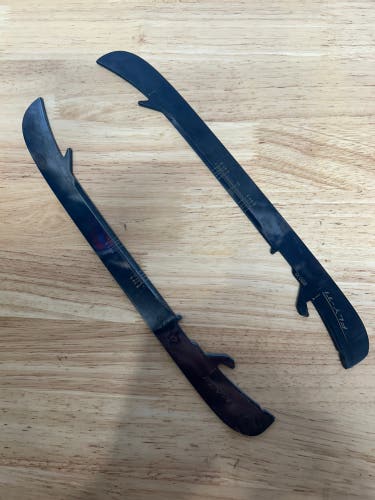 NHL Pro Stock Game Used Bauer FLY-TI 280mm Dallas Stars Skate Blades / Runners