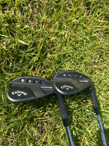 Callaway 54 degree jaws black full toe wedge