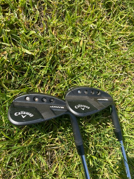 Callaway 54 degree jaws black full toe wedge