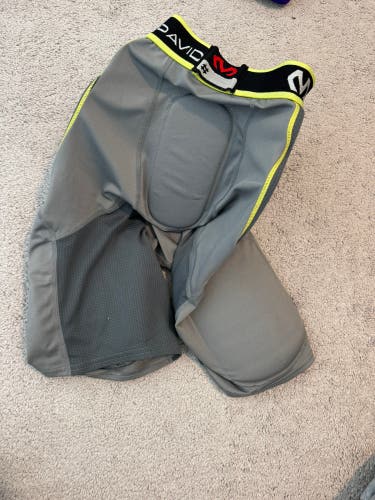 Gray Unisex Medium Youth McDavid Game Pants (New)