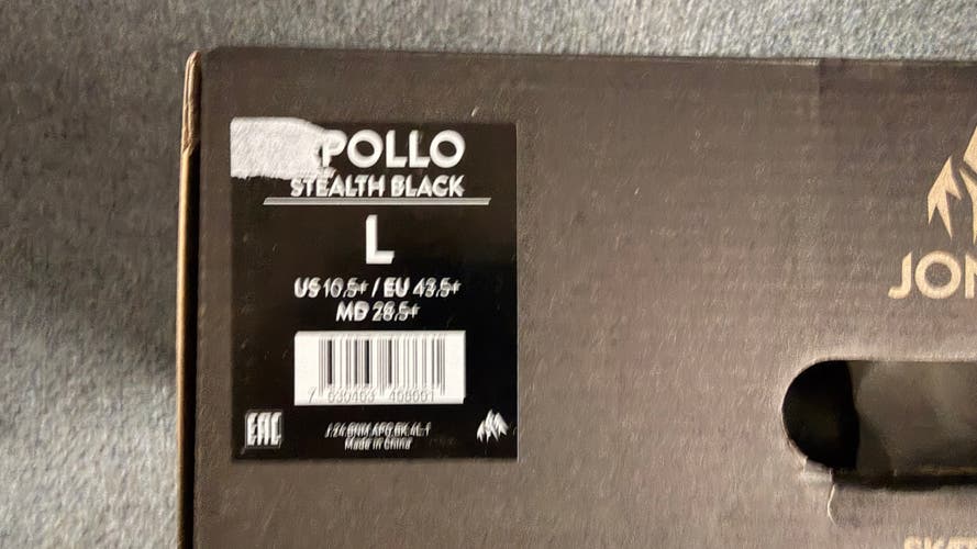 Jones Apollo Snowboard Bindings (New)