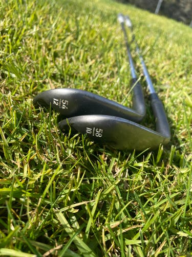 Callaway 58 degree jaws black full toe lob wedge