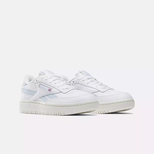 Reebok Club C Double Revenge 100033102 Sneaker Women 10 White Casual Shoes RG013