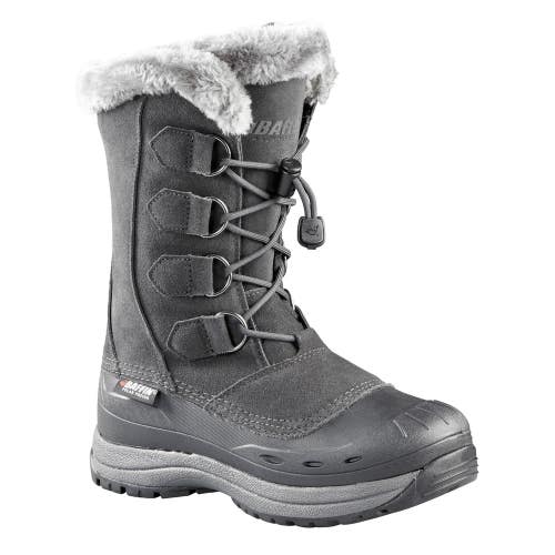 Baffin Chloe Women's US 7 Charcoal Suede Waterproof Insulated Snow Boots RG083