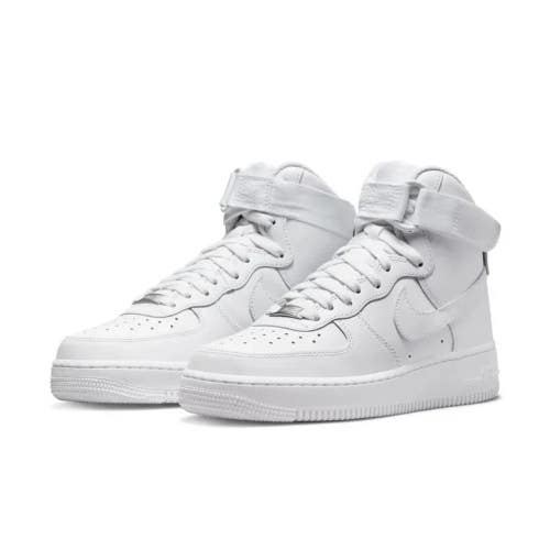 Nike Air Force 1 High DD9624-100 Sneakers Women's 9 White Lifestyle Shoes RG023