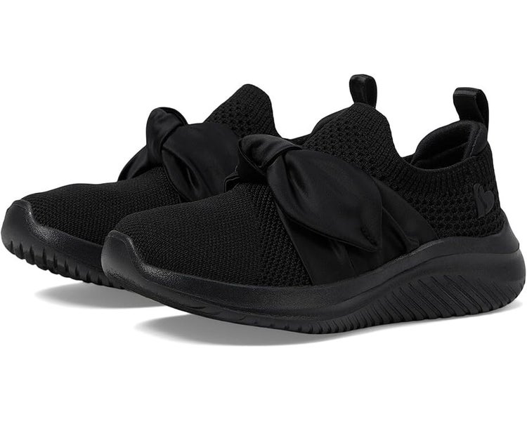 Skechers Ultra Flex 3.0 303836L-BBK Sneakers Kids US 1Y Black Casual Shoes RG089