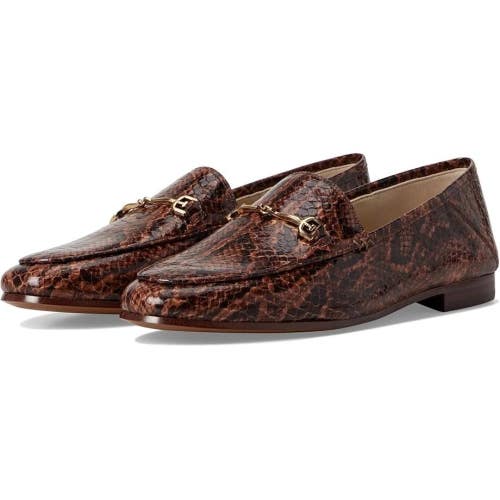 Sam Edelman Loraine I67532L204 Loafers Women 7W Stable Brown Slip On Shoes RG016