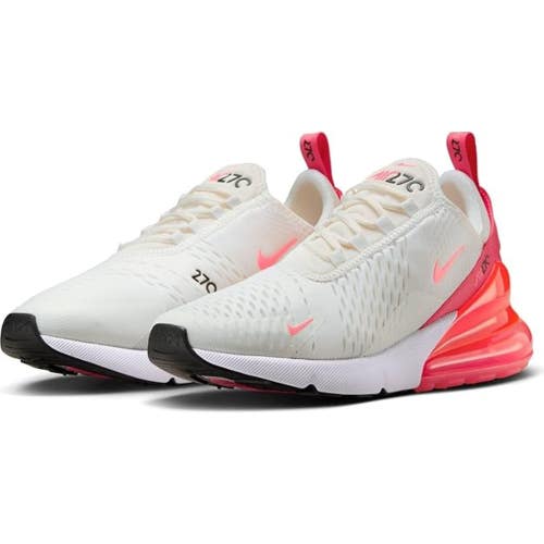 Nike Air Max 270 AH6789-122 Sneakers Women's US 9 White Lifestyle Shoes RG062