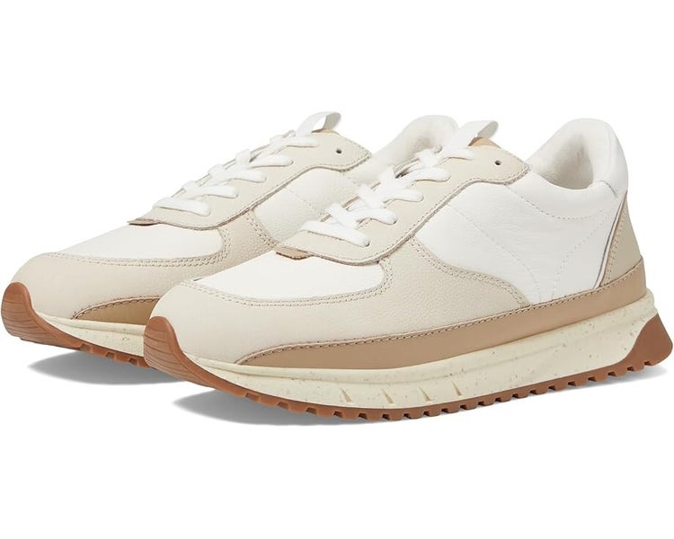 Madewell Kickoff MB857-291 Sneakers Women's 6 Antique Cream Trainer Shoes RG076