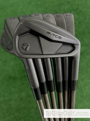 Taylormade P7CB 25 Battleworn Forged Iron Set 4-P / NS Pro Modus Tour 120 Stiff