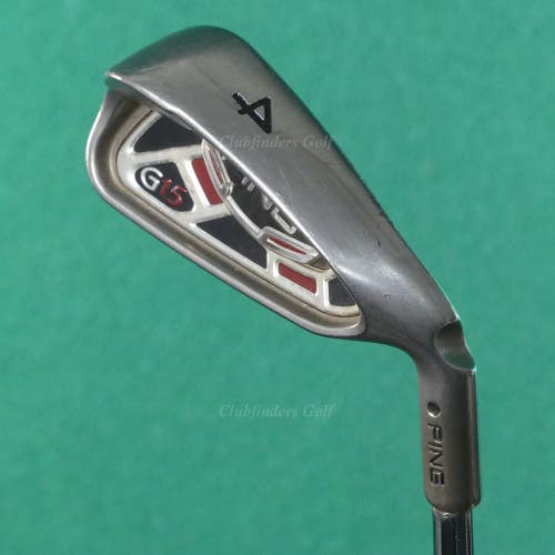 Ping G15 Black Dot Single 4 Iron KBS Tour Lite Steel Regular *READ*