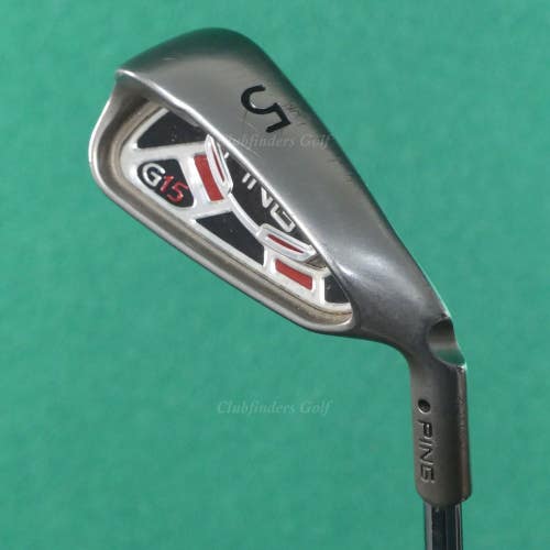 Ping G15 Black Dot Single 5 Iron Z-Z65 Steel Stiff