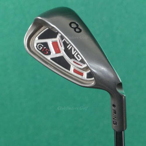 Ping G15 Black Dot Single 8 Iron Factory AWT Steel Regular