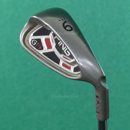 Ping G15 Black Dot Single 9 Iron Factory AWT Steel Regular