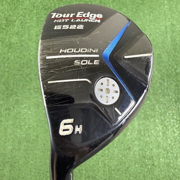 Tour Edge Hot Launch E522 6 Hybrid 6H Fubuki HL Series Regular Flex Left Handed