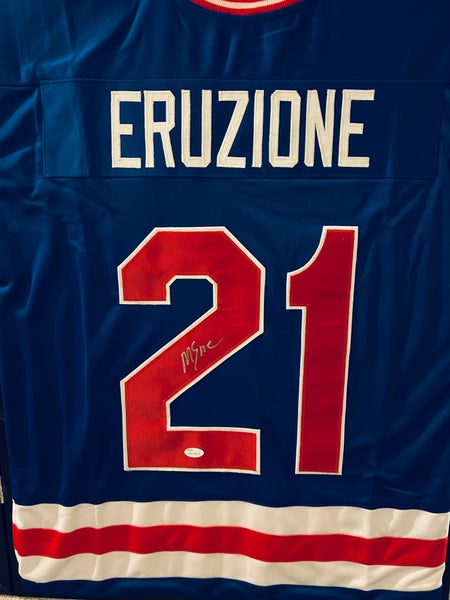 1980 Team USA Eruzione autographed Jersey (XL)