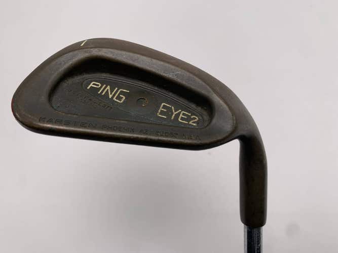 Ping Eye 2 Beryllium Copper Lob Wedge LW Black Dot Karsten MicroTaper Mens RH