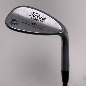 Titleist Vokey Spin Milled Lob Wedge LW 58* 12 DG Wedge Steel Mens RH