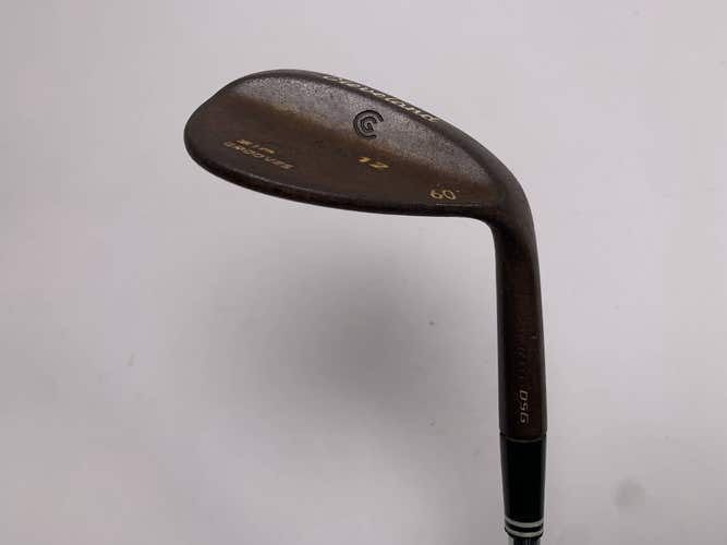 Cleveland CG12 Raw DSG RTG+ Lob Wedge LW 60* Wedge Steel Mens RH