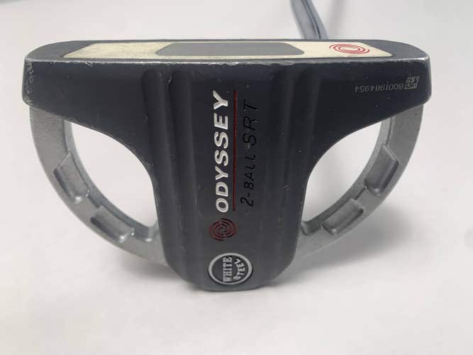 Odyssey White Steel 2-Ball SRT Putter 33" Mens RH