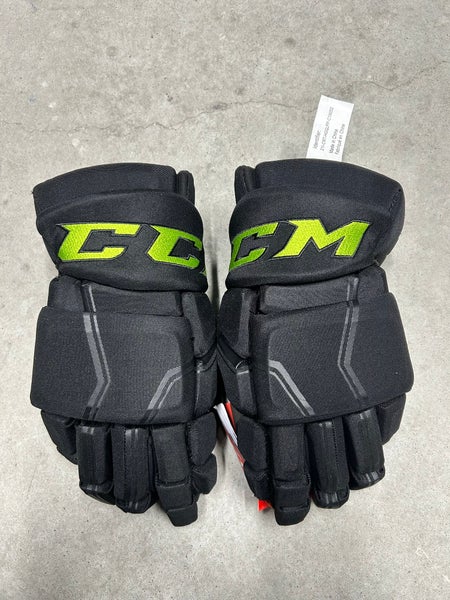 15” CCM HGQL Dallas Stars Pro Hockey Gloves (New)