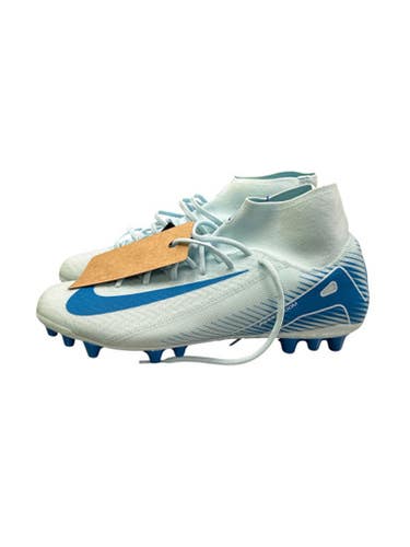 Used Nike ZM SUPERFLY 10 ACADEMY Soccer Cleats Sky Blue Senior 8 11863-S000025148
