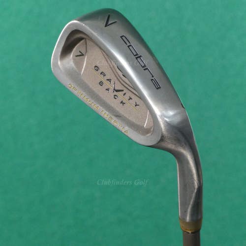 Lady Cobra Gravity Back Single 7 Iron Factory Graphite Ladies