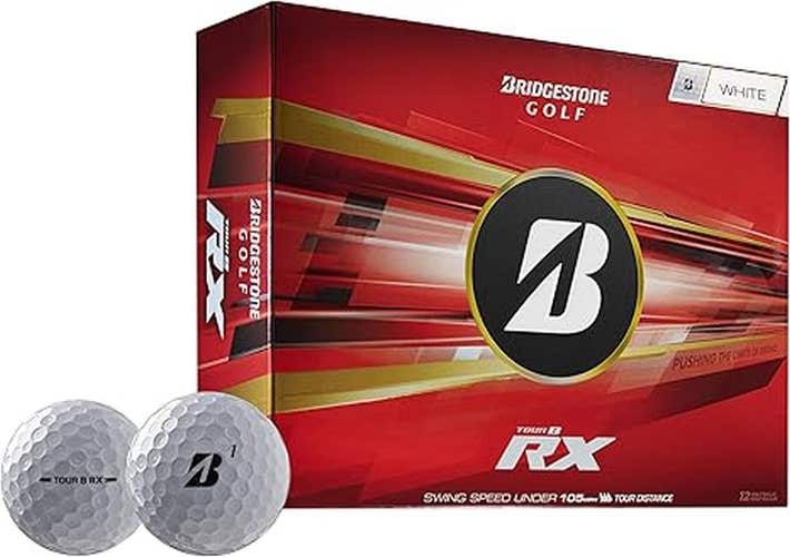Bridgestone Tour B-RX Golf Balls (White, 12pk) 1 Dozen 2026 NEW