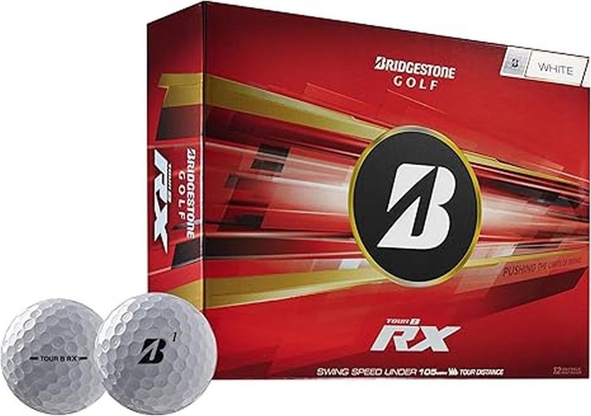 Bridgestone Tour B-RX Golf Balls (White, 12pk) 1 Dozen 2026 NEW