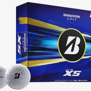 Bridgestone Tour B-XS Golf Balls (White, 12pk) 1 Dozen  2026 NEW