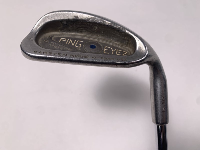 Ping Eye 2 Pitching Wedge PW Blue Dot 1* Up Karsten ZZ-Lite Stiff Steel Mens RH