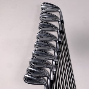 PXG 0311 XF Chrome Iron Set 5-PW+GW+SW+LW SteelFiber KBS TGI 70g Regular Mens RH