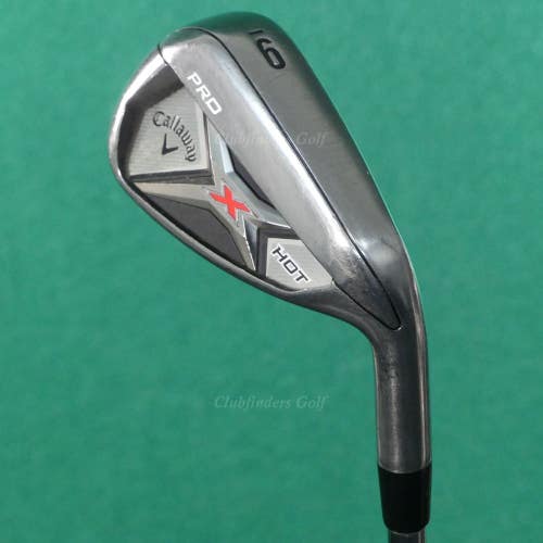 Callaway X-Hot Pro Single 9 Iron Project X 95 Flighted Rifle 5.5 Steel Firm