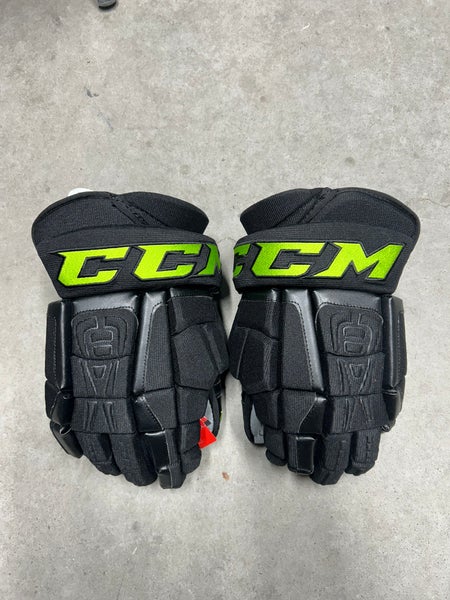14” CCM HGCLXP Pro NHL Dallas Stars Hockey Gloves Pro Stock (New)