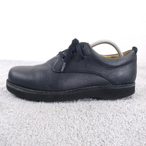 Samuel Hubbard Mens Size 9 W Shoes Black Leather Casual Comfort Lace Up