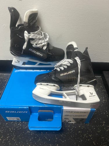 Bauer Supreme Shadow Size 4 Fit 2 (New) Skates Item#CCBS4
